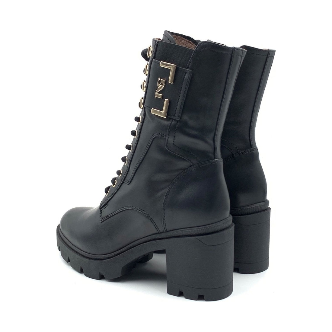 NeroGiardini womens black guanto booties | Vilbury London