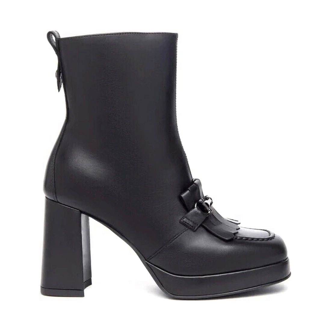 NeroGiardini womens black guanto booties | Vilbury London