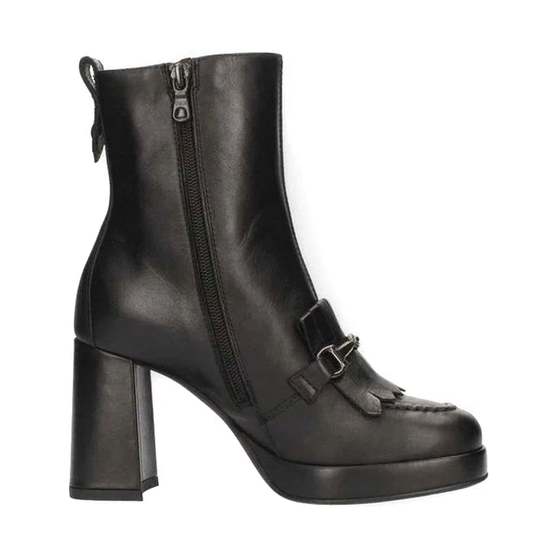 NeroGiardini womens black guanto booties | Vilbury London