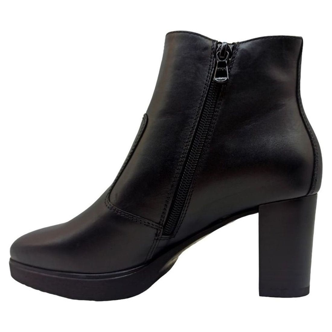 NeroGiardini womens black guanto booties | Vilbury London