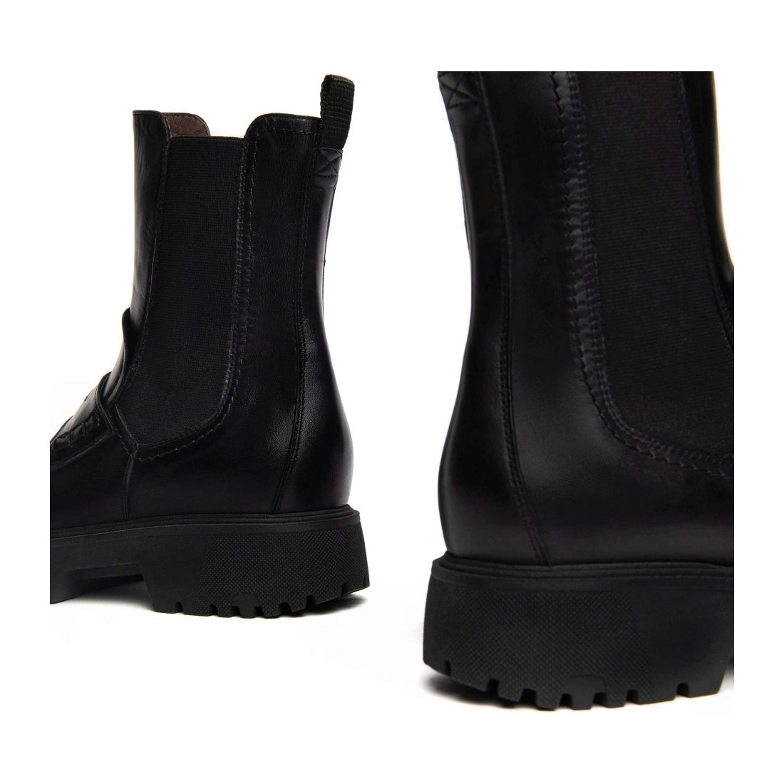 NeroGiardini womens black guanto booties | Vilbury London