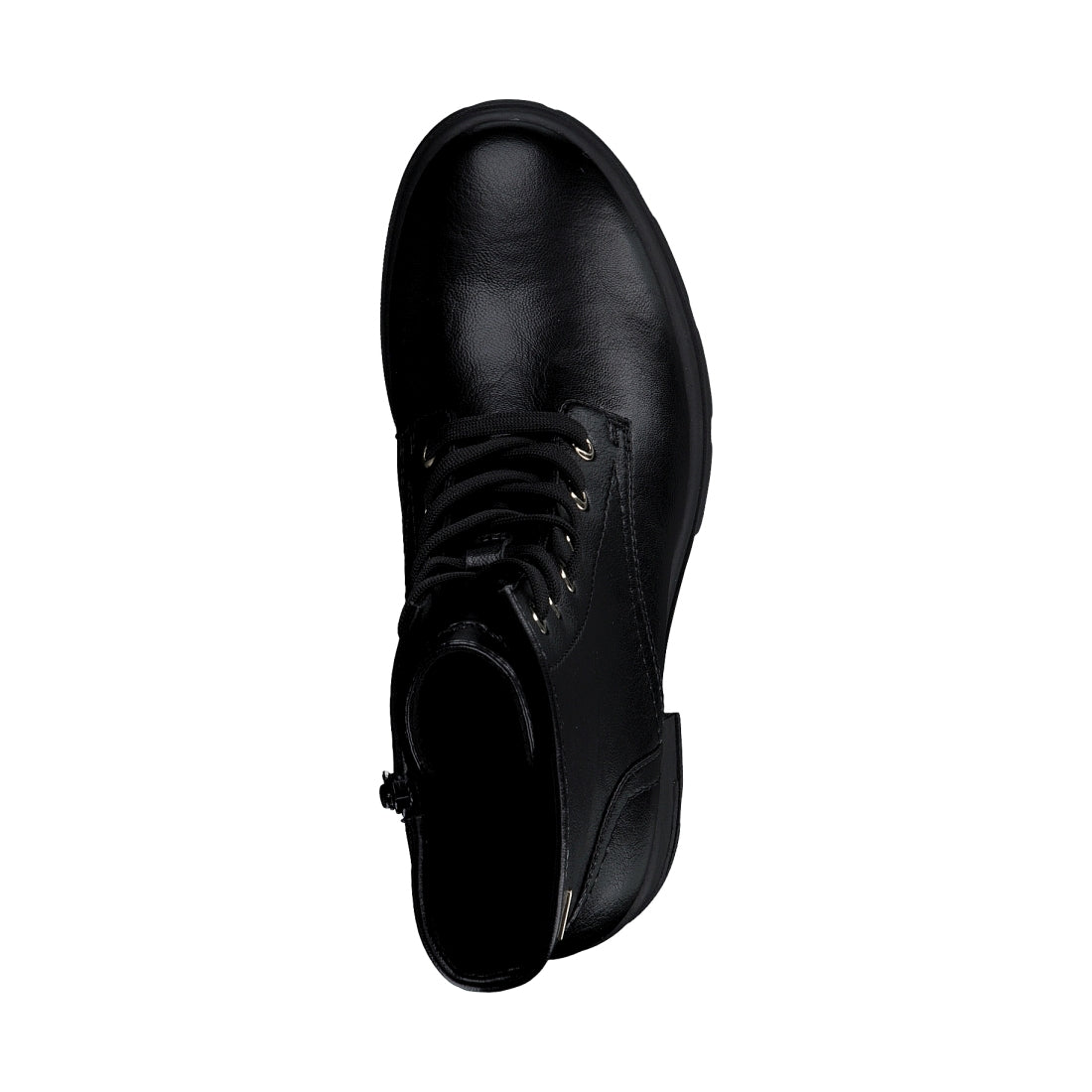 s.Oliver womens black casual closed booties | Vilbury London