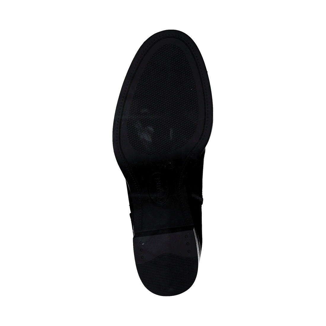 s.Oliver womens black casual closed booties | Vilbury London