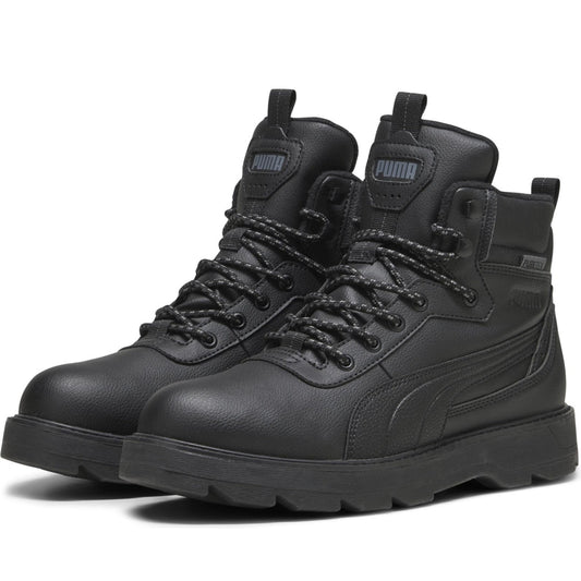 Puma mens black desierto v3 puretex booties | Vilbury London