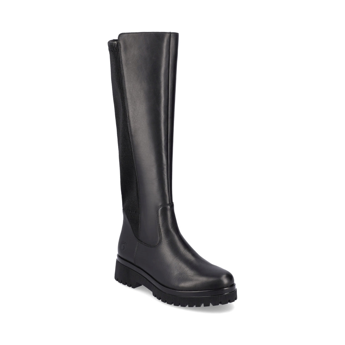 Remonte womens black casual closed boots | Vilbury London