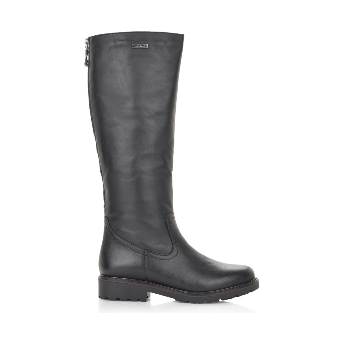 Remonte womens black casual closed boots | Vilbury London