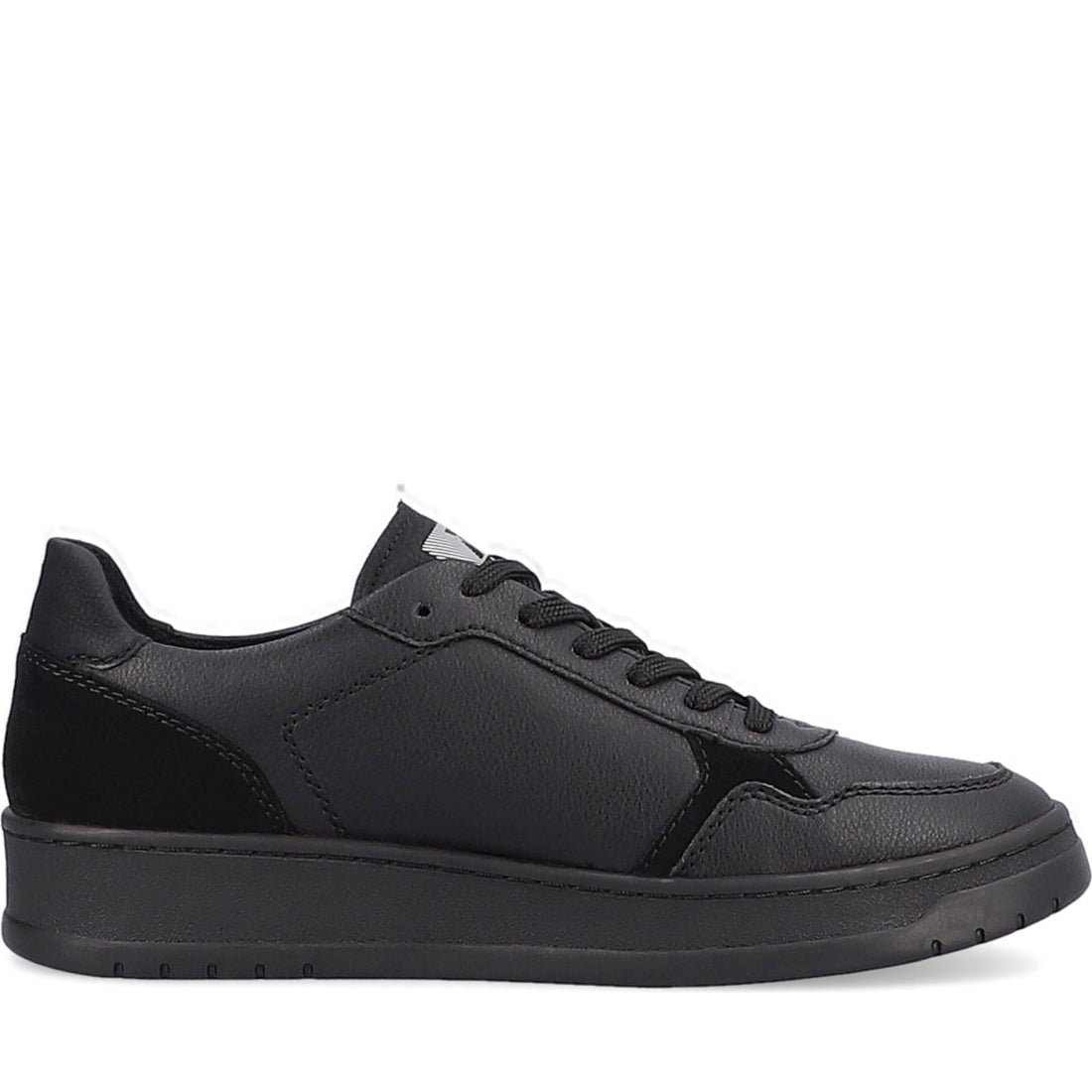 Rieker mens black casual closed sport shoe | Vilbury London