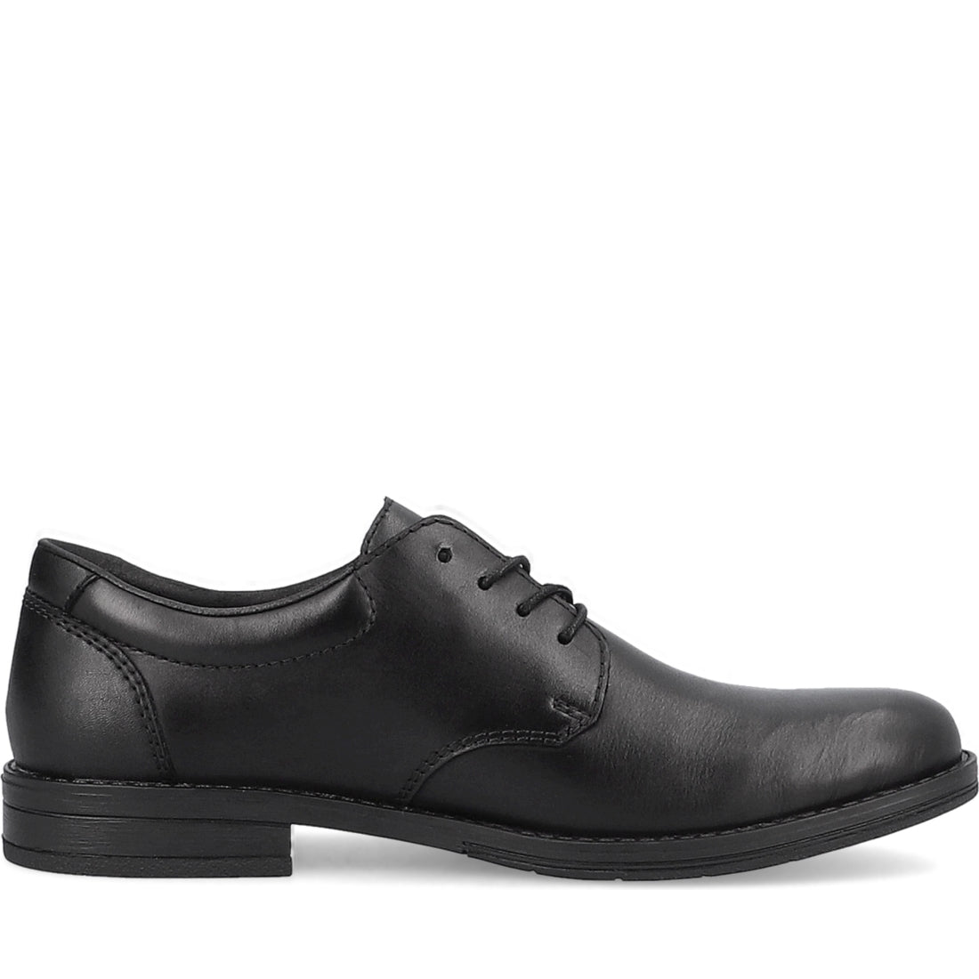 Rieker mens black casual closed formal | Vilbury London