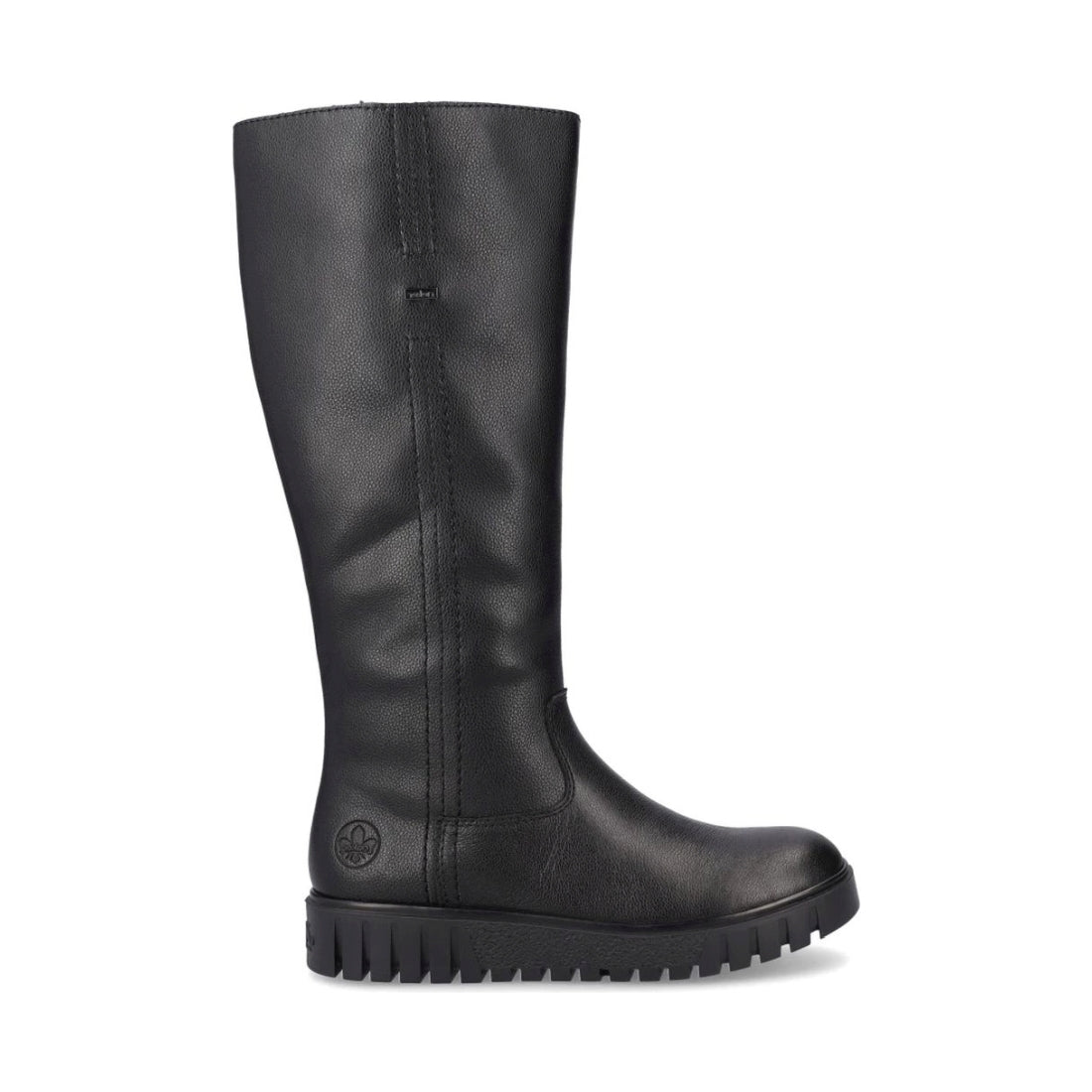 Rieker womens black casual closed boots | Vilbury London