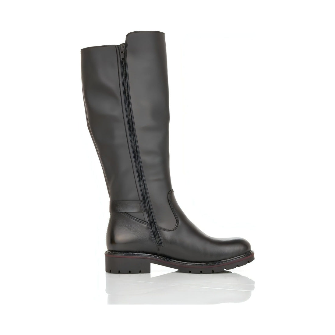 Rieker womens black casual closed boots | Vilbury London