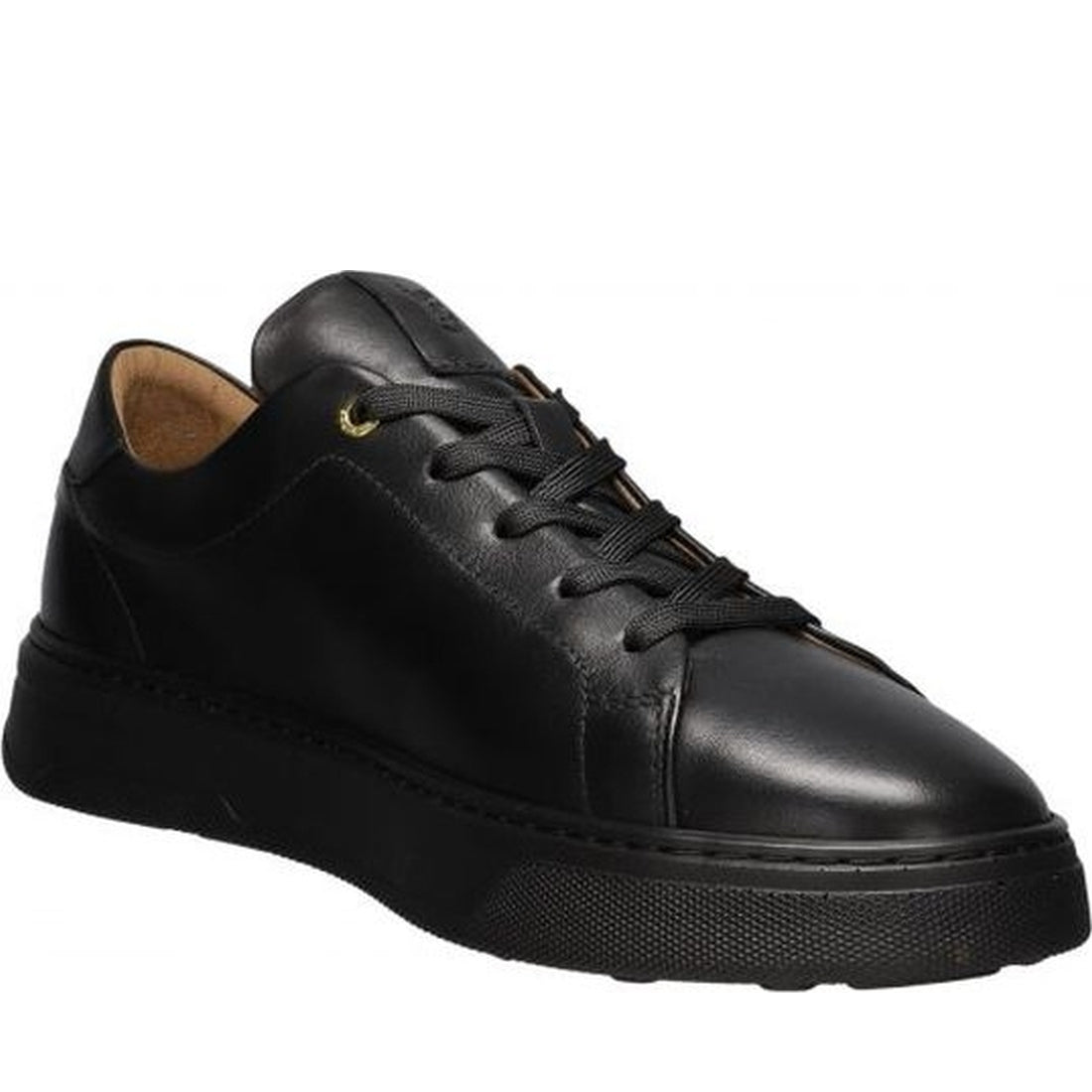 Salamander mens black tylor leisure trainers | Vilbury London