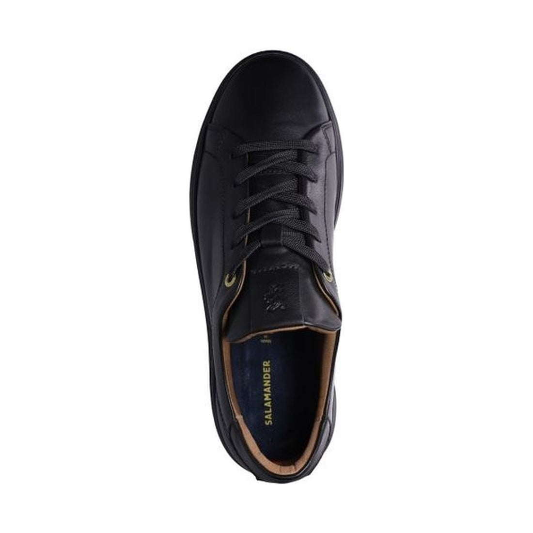 Salamander mens black tylor leisure trainers | Vilbury London