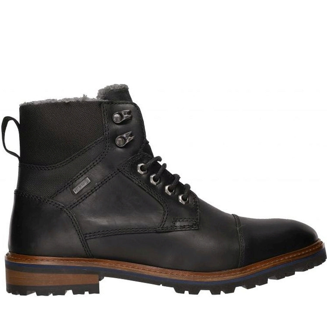 Salamander mens black kanley goretex gtx warm boots | Vilbury London