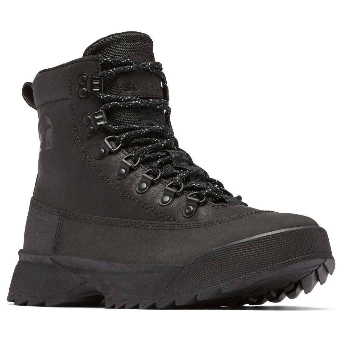 Sorel mens 010 black, black scout 87’ pro booties | Vilbury London