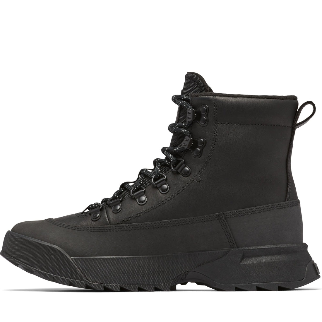 Sorel mens 010 black, black scout 87’ pro booties | Vilbury London