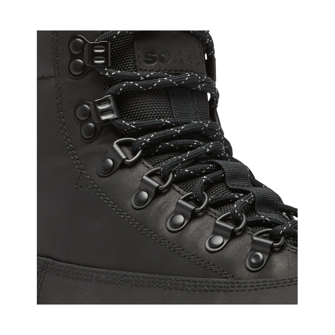 Sorel mens 010 black, black scout 87’ pro booties | Vilbury London