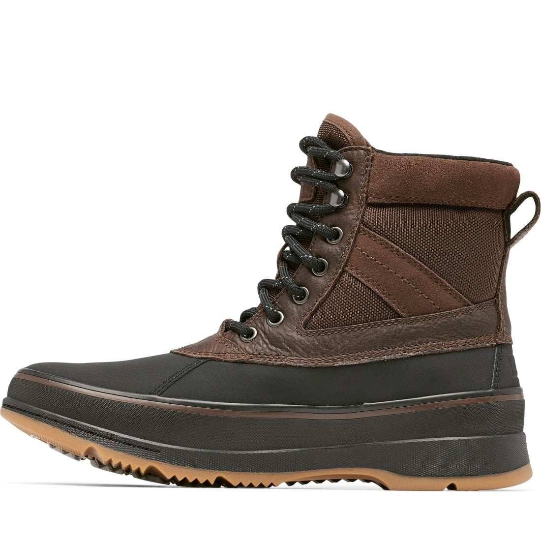 Sorel mens 256 tobacco, black ankeny ii wp booties | Vilbury London