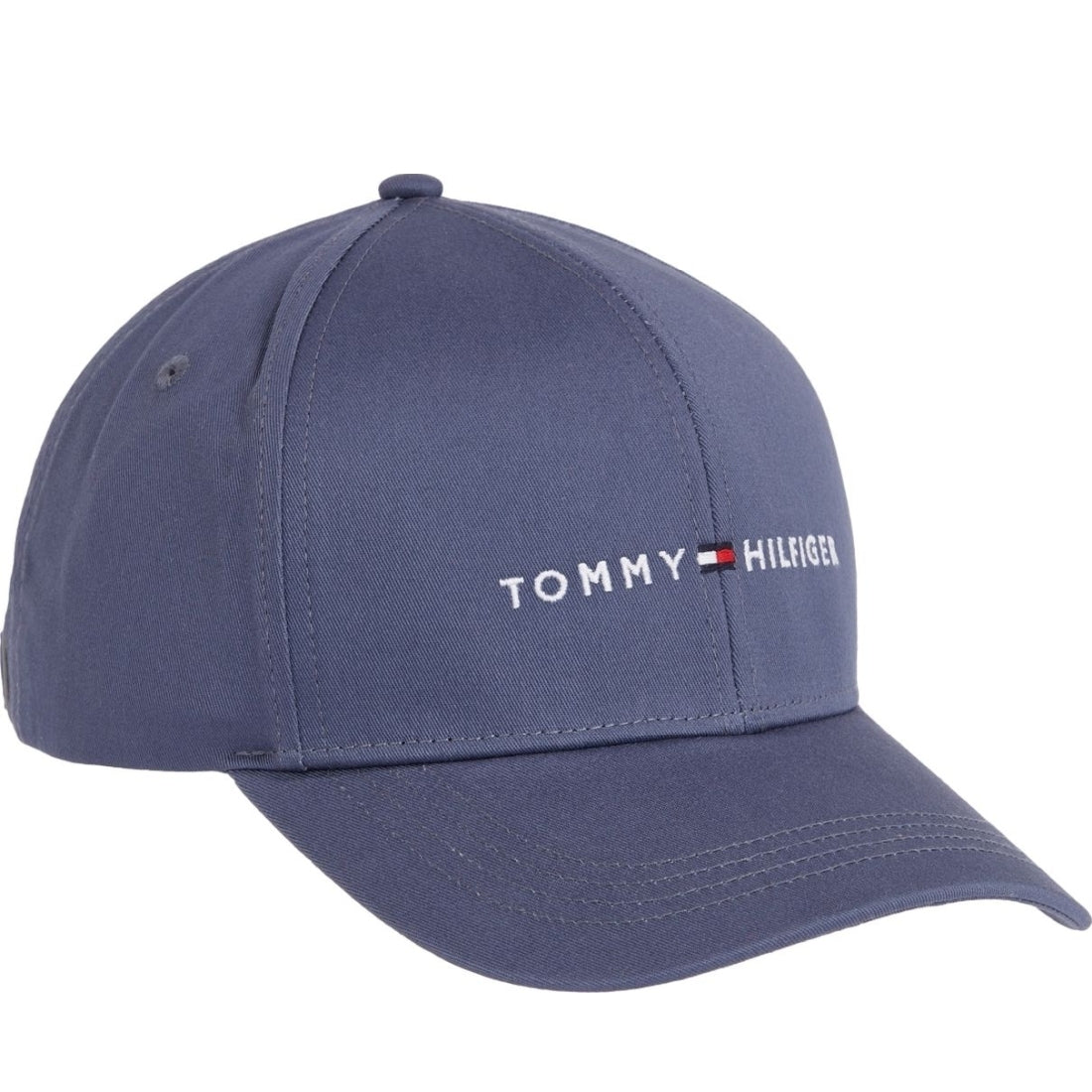 Tommy Hilfiger mens faded indigo skyline cap | Vilbury London