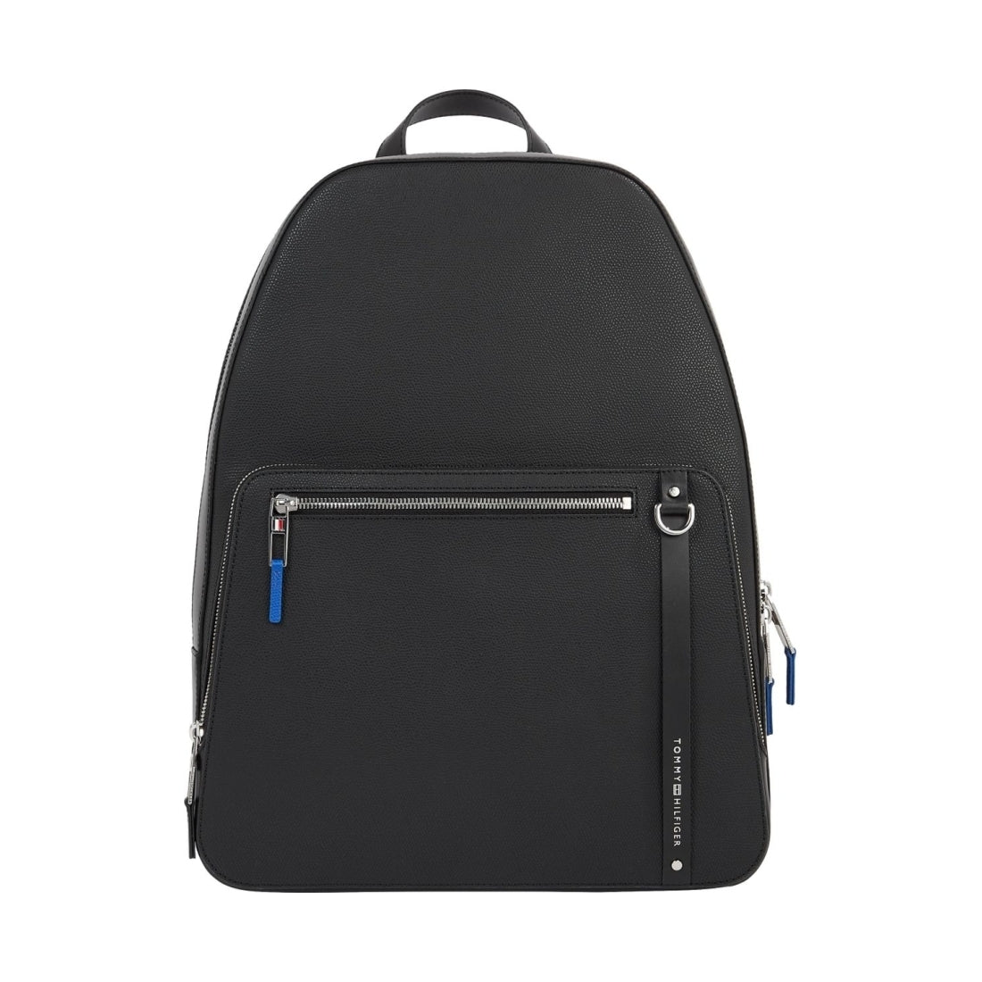 Tommy Hilfiger mens black business backpack | Vilbury London