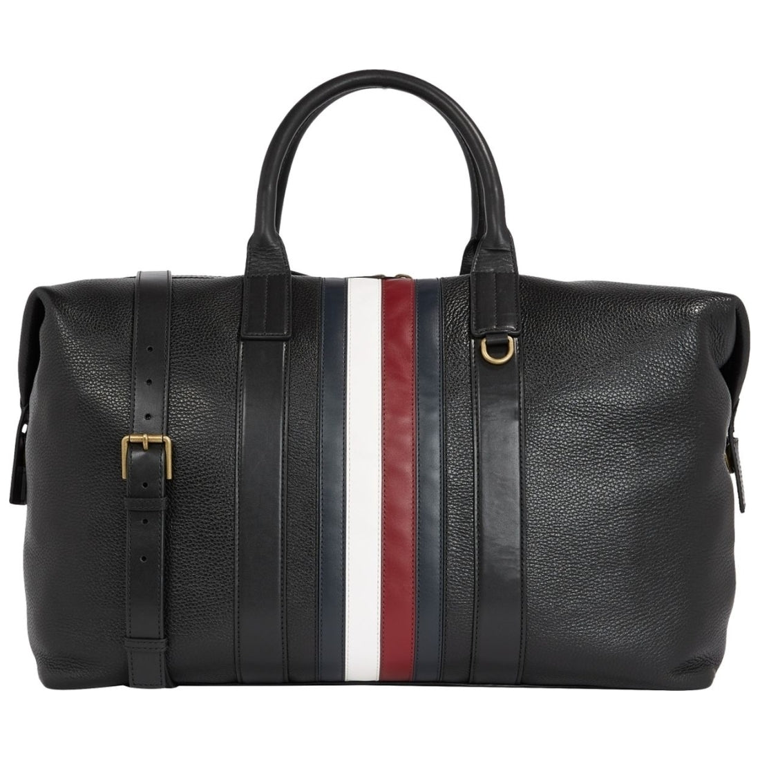 Tommy Hilfiger mens black premium duffle | Vilbury London