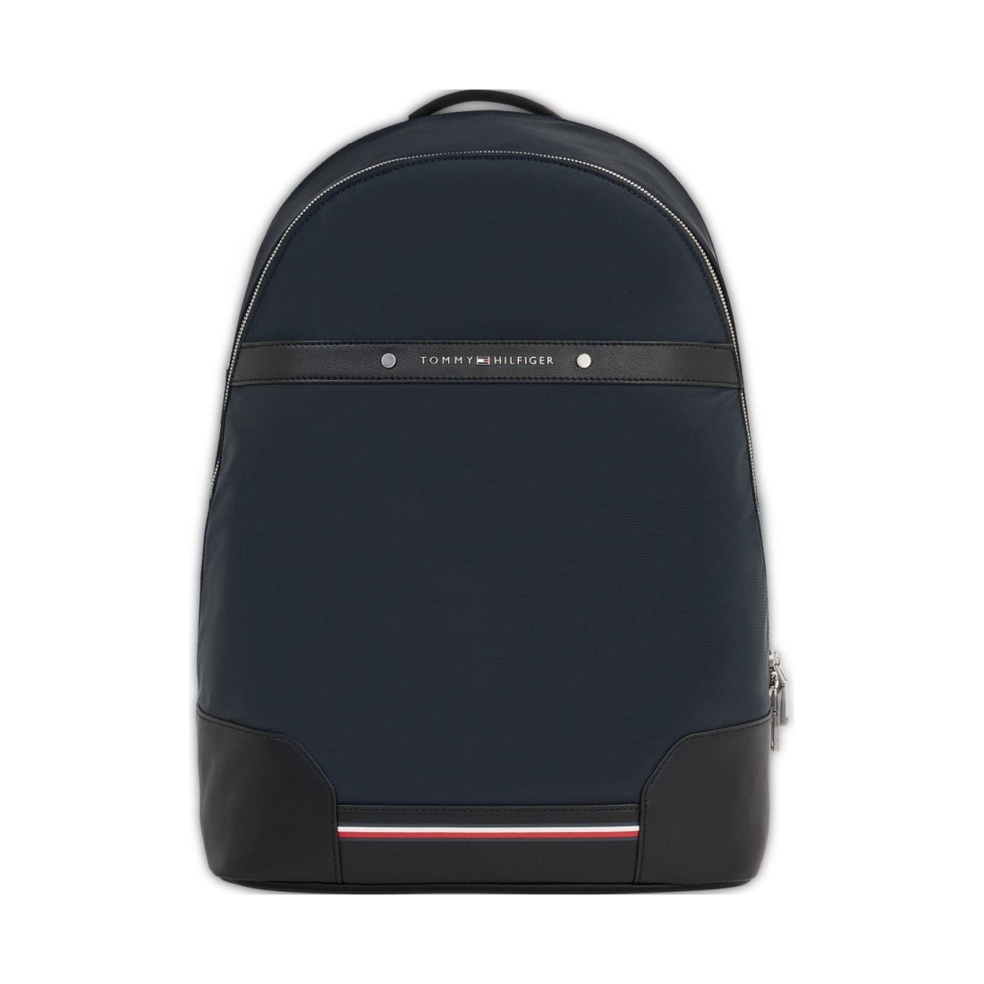 Tommy Hilfiger mens space blue central repreve backpack | Vilbury London