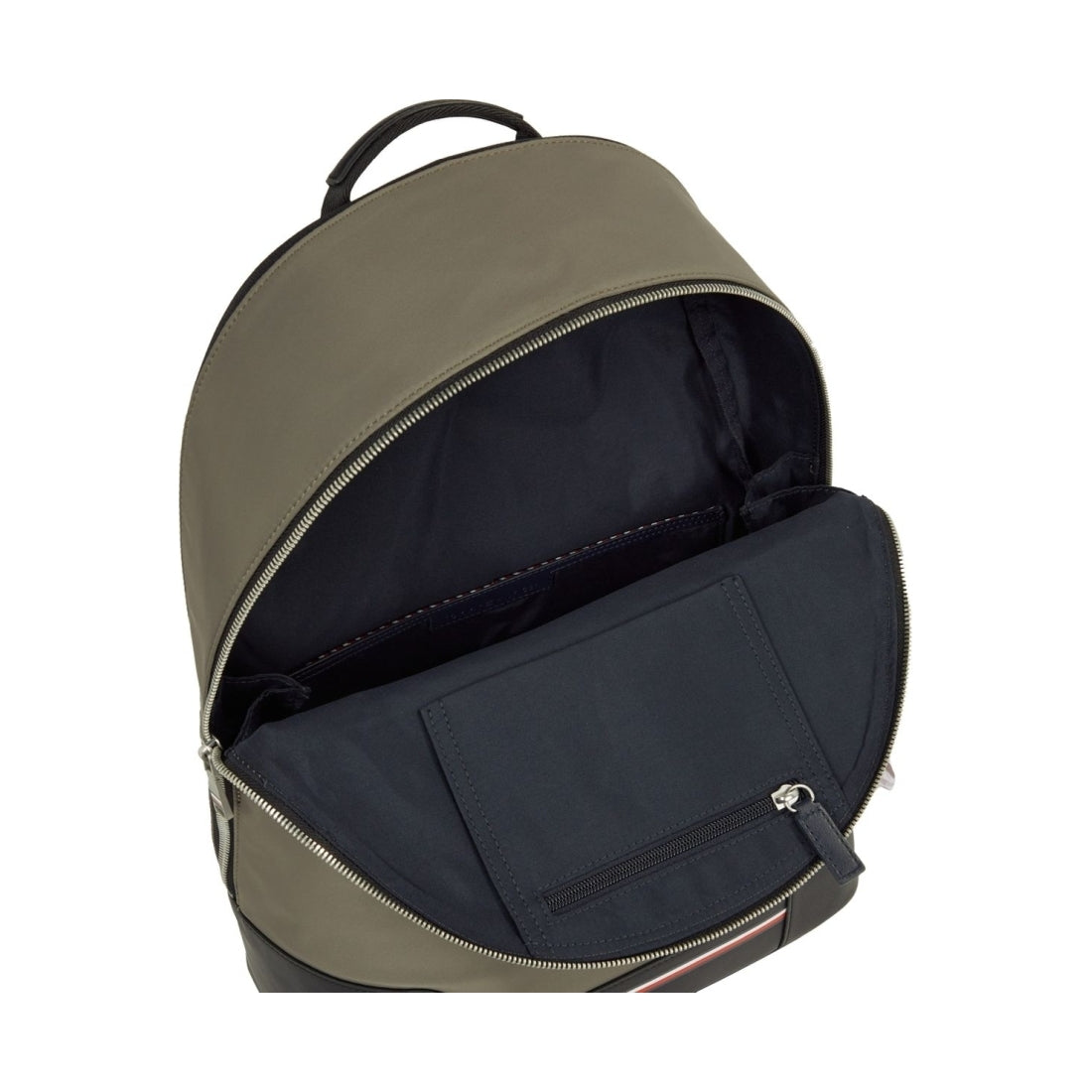 Tommy Hilfiger mens shady stone central repreve backpack | Vilbury London