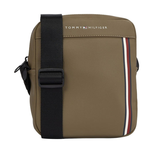 Tommy Hilfiger mens faded military pique mini reporter | Vilbury London