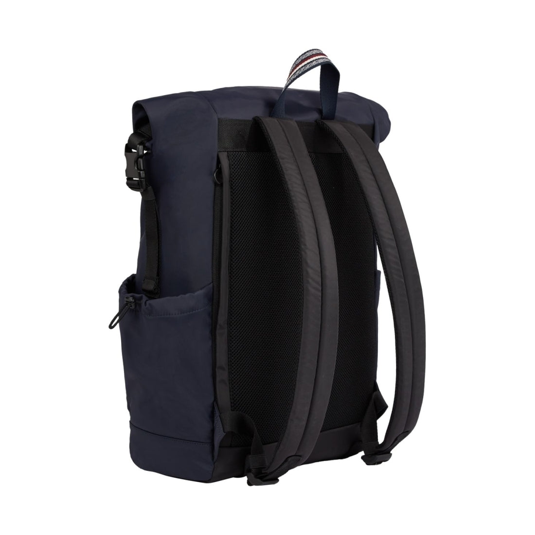 Tommy Hilfiger mens space blue rolltop backpack | Vilbury London