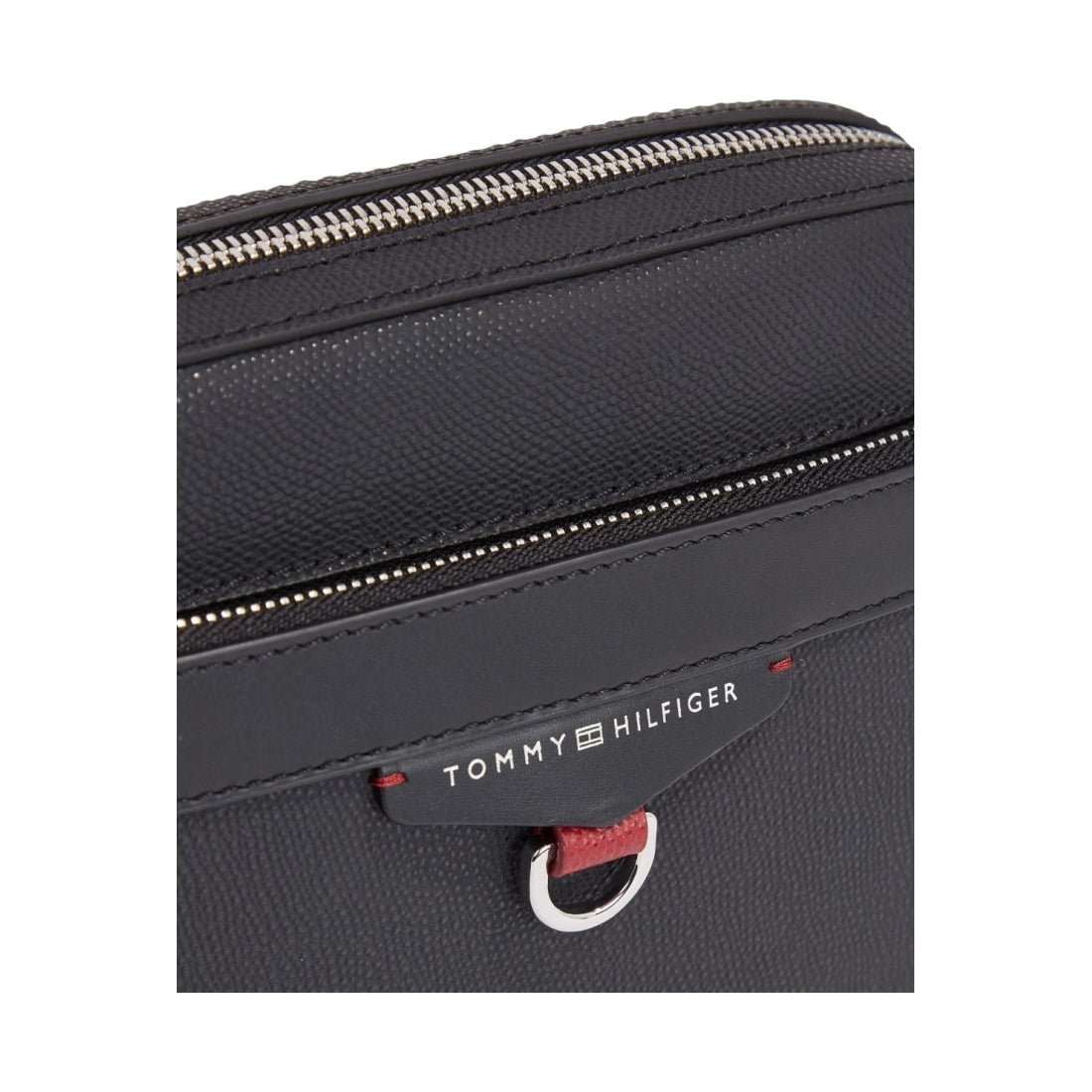 Tommy Hilfiger mens black struc slim reporter | Vilbury London