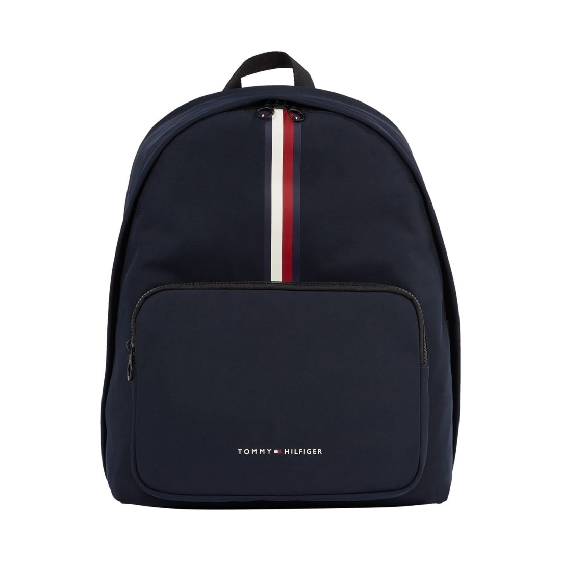 Tommy Hilfiger mens space blue skyline stripe backpack | Vilbury London