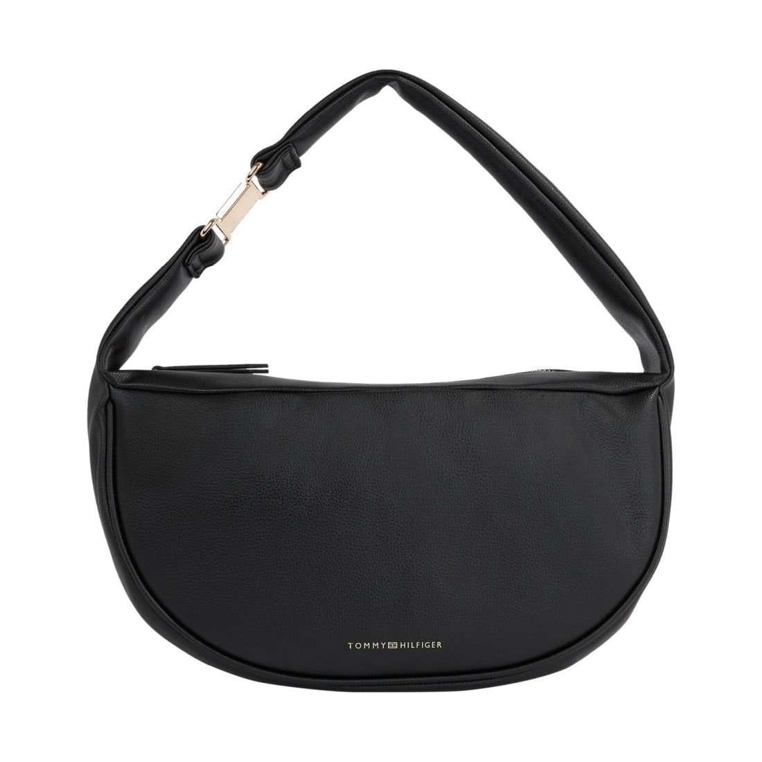 Tommy Hilfiger womens black contemporary shoulder bag | Vilbury London