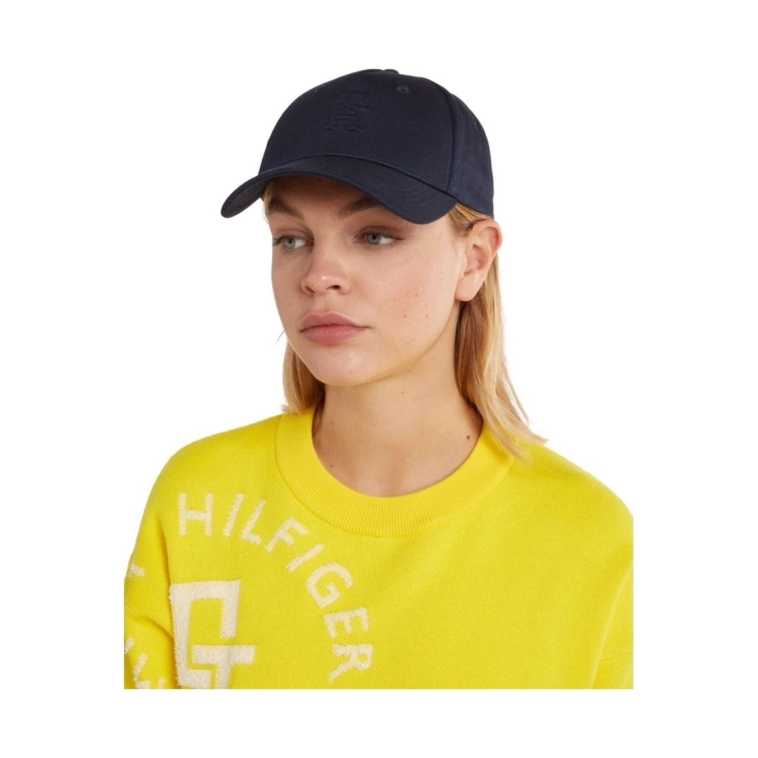 Tommy Hilfiger womens space blue iconic cap | Vilbury London