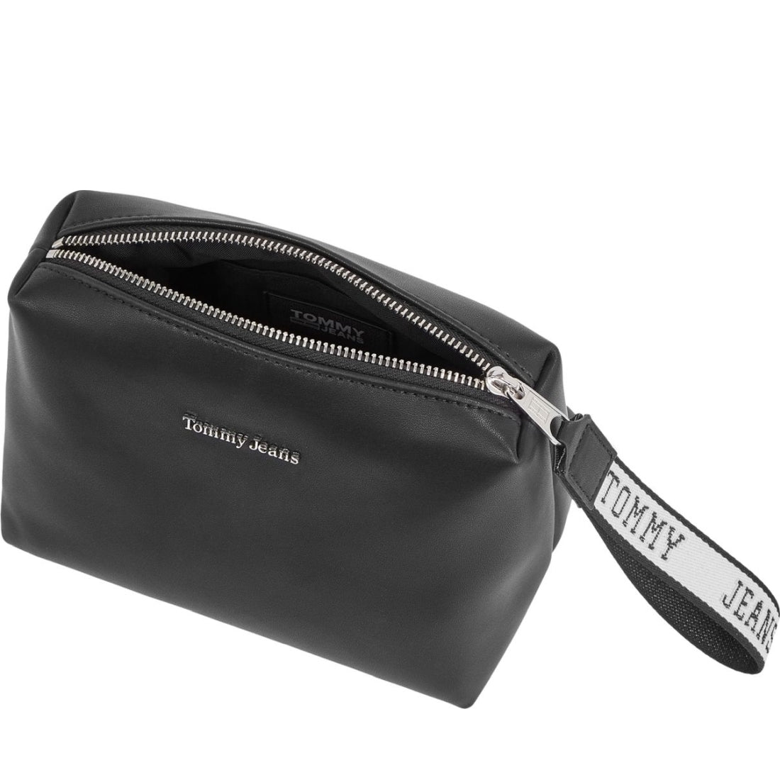 Tommy Jeans womens black city girl vanity bag | Vilbury London