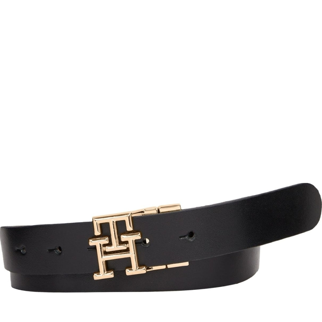 Tommy Hilfiger womens bla, rouge logo 3.0 belt | Vilbury London