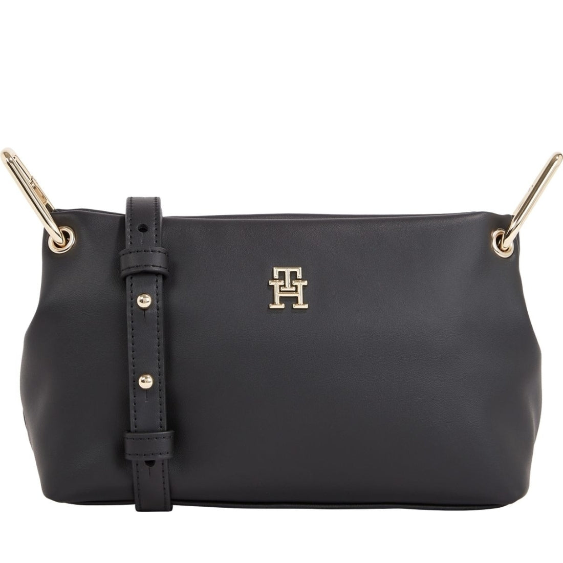 Tommy Hilfiger womens black soft crossover | Vilbury London