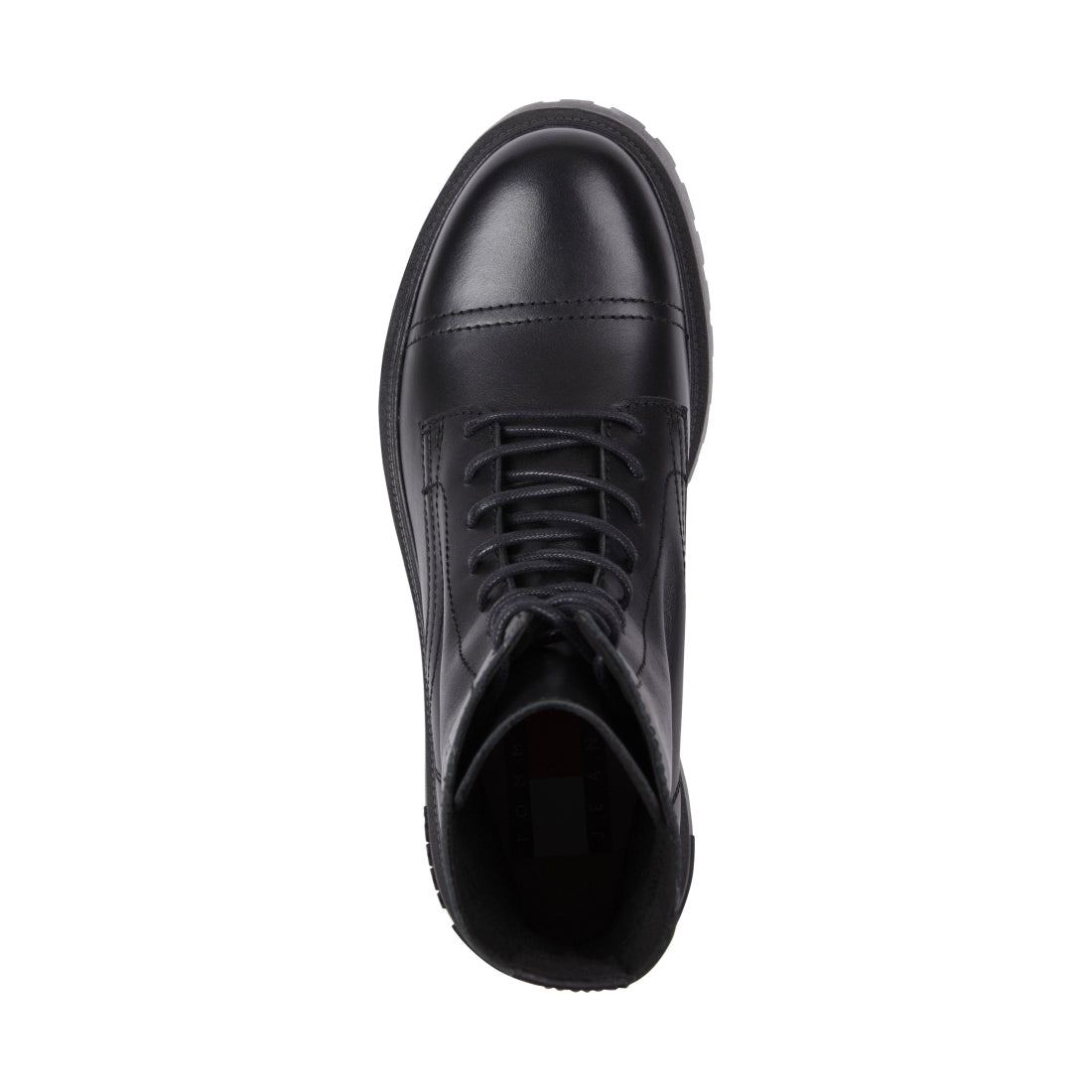 Tommy Jeans mens black casual boot | Vilbury London