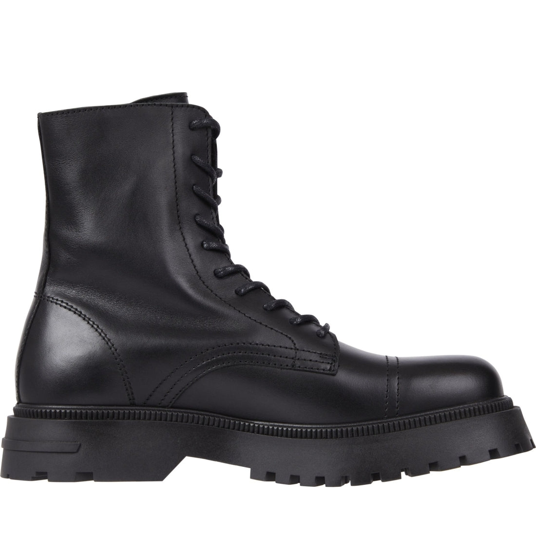 Tommy Jeans mens black casual boot | Vilbury London