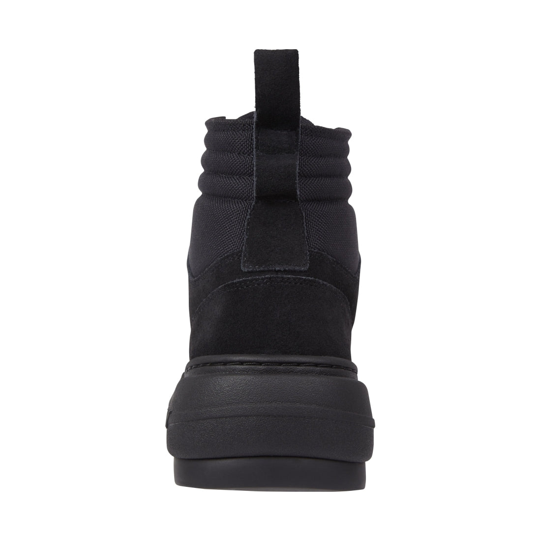 Tommy Jeans mens black mix material boot | Vilbury London