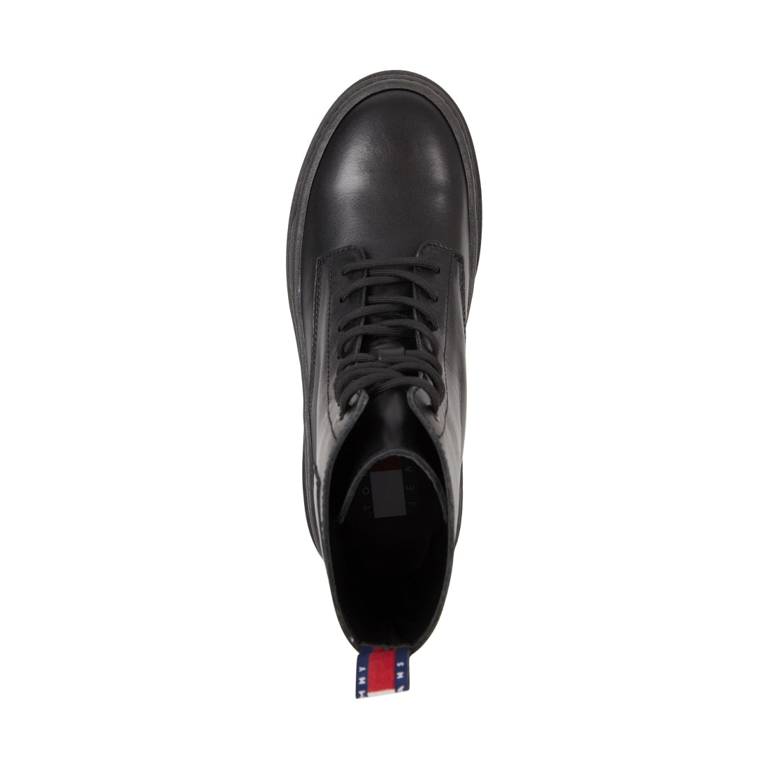 Tommy Jeans mens black foxing lace up booties | Vilbury London