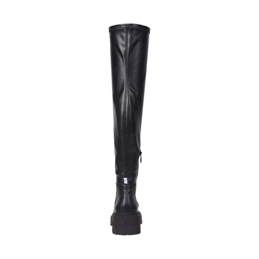 Tommy Jeans womens black over the knee boots | Vilbury London