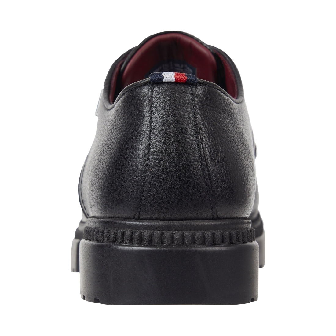 Tommy Hilfiger mens black comfort cleated thermo shoe | Vilbury London