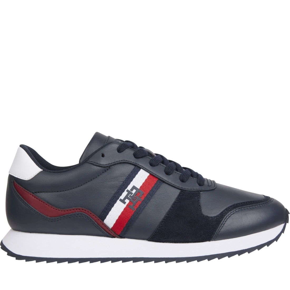 Tommy Hilfiger mens desert sky runner evo leather | Vilbury London