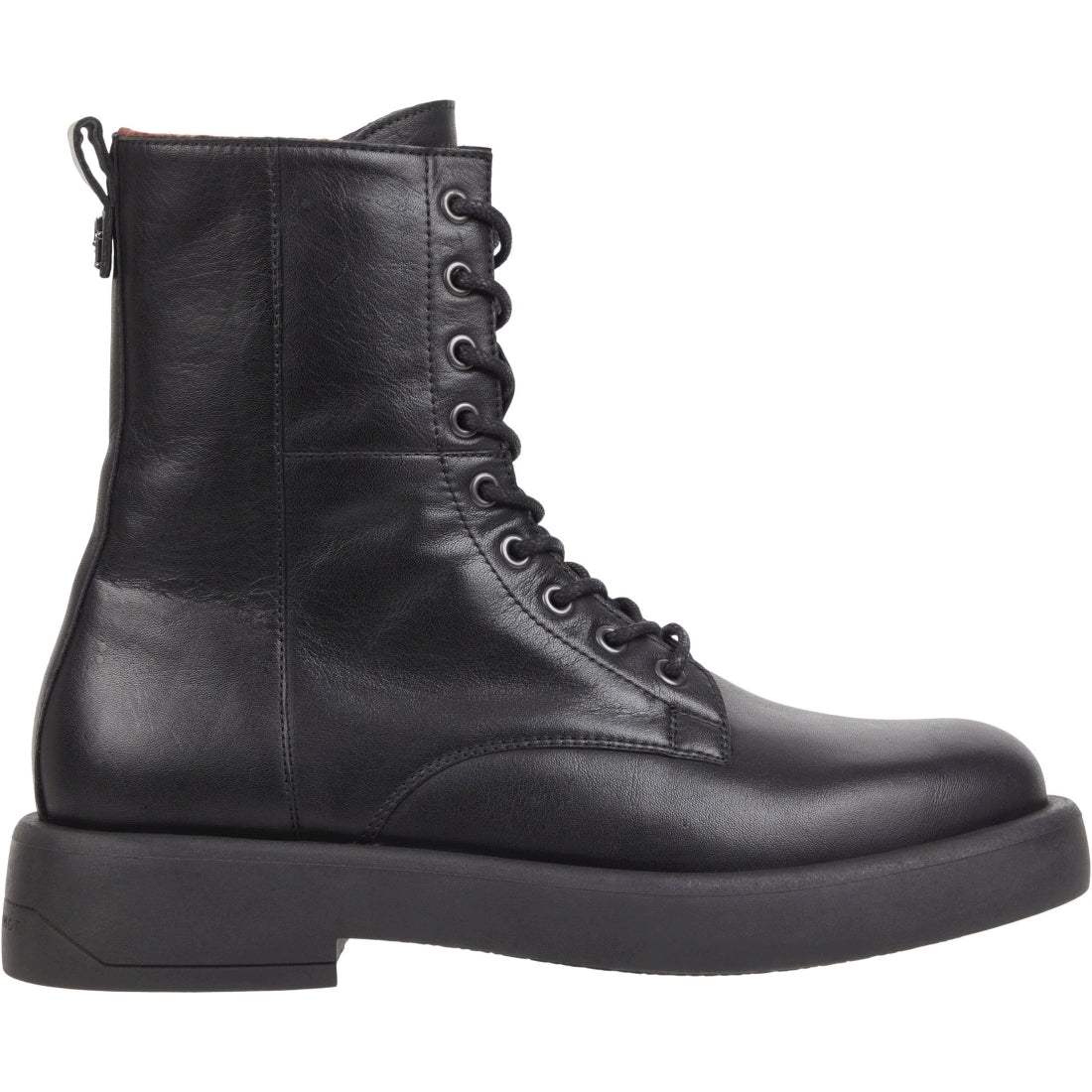 Tommy Hilfiger mens black fashion high boot | Vilbury London