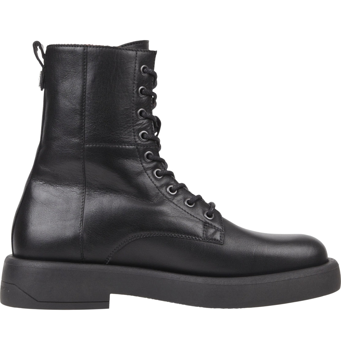 Tommy Hilfiger mens black fashion high boot | Vilbury London