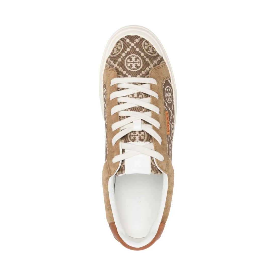 Tory Burch womens inverse hazel, alce t monogram ladybug sneaker | Vilbury London