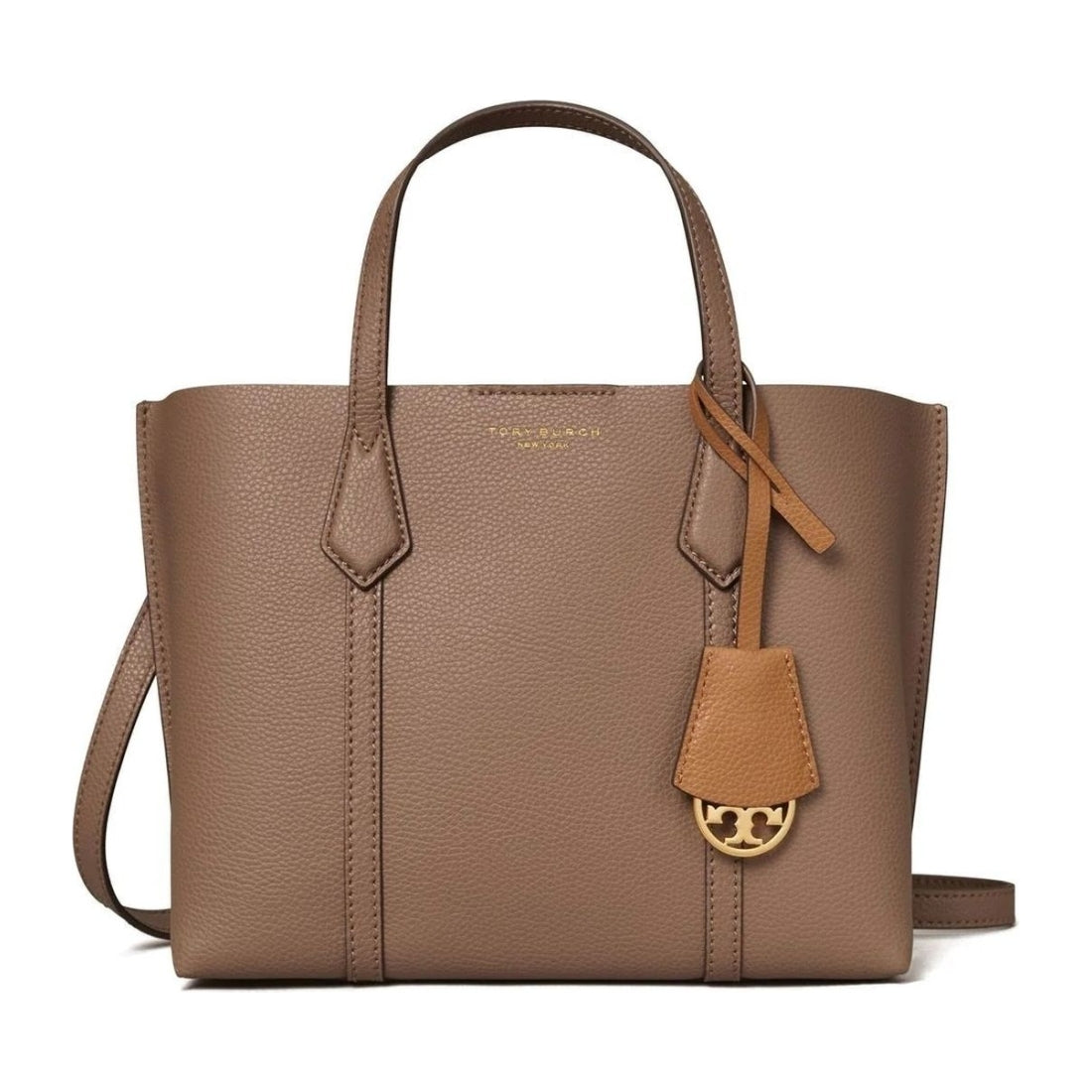 Tory Burch womens clam shell perry triple-compartment tote | Vilbury London