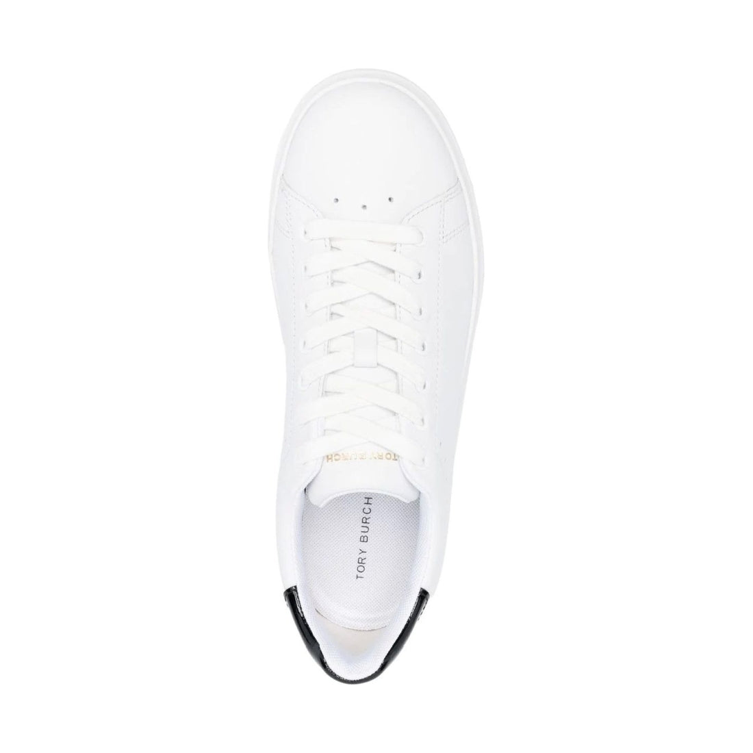 Tory Burch womens titanium white, per howell court trainers | Vilbury London