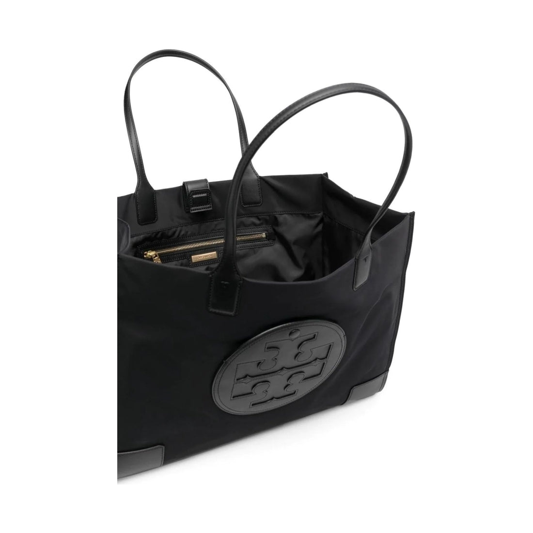 Tory Burch womens black ella tote | Vilbury London