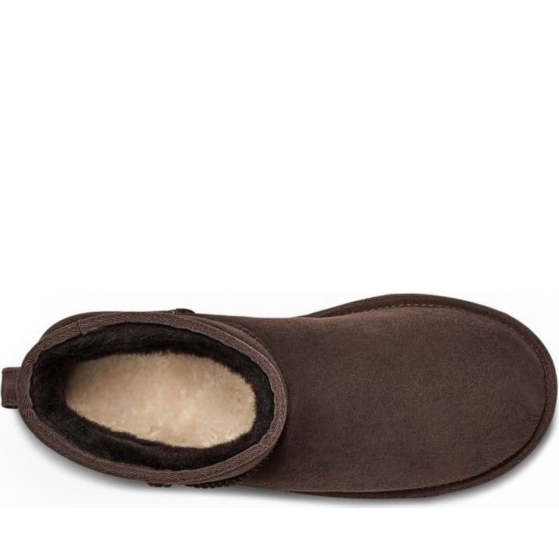 UGG womens chocolate classic mini ii booties | Vilbury London