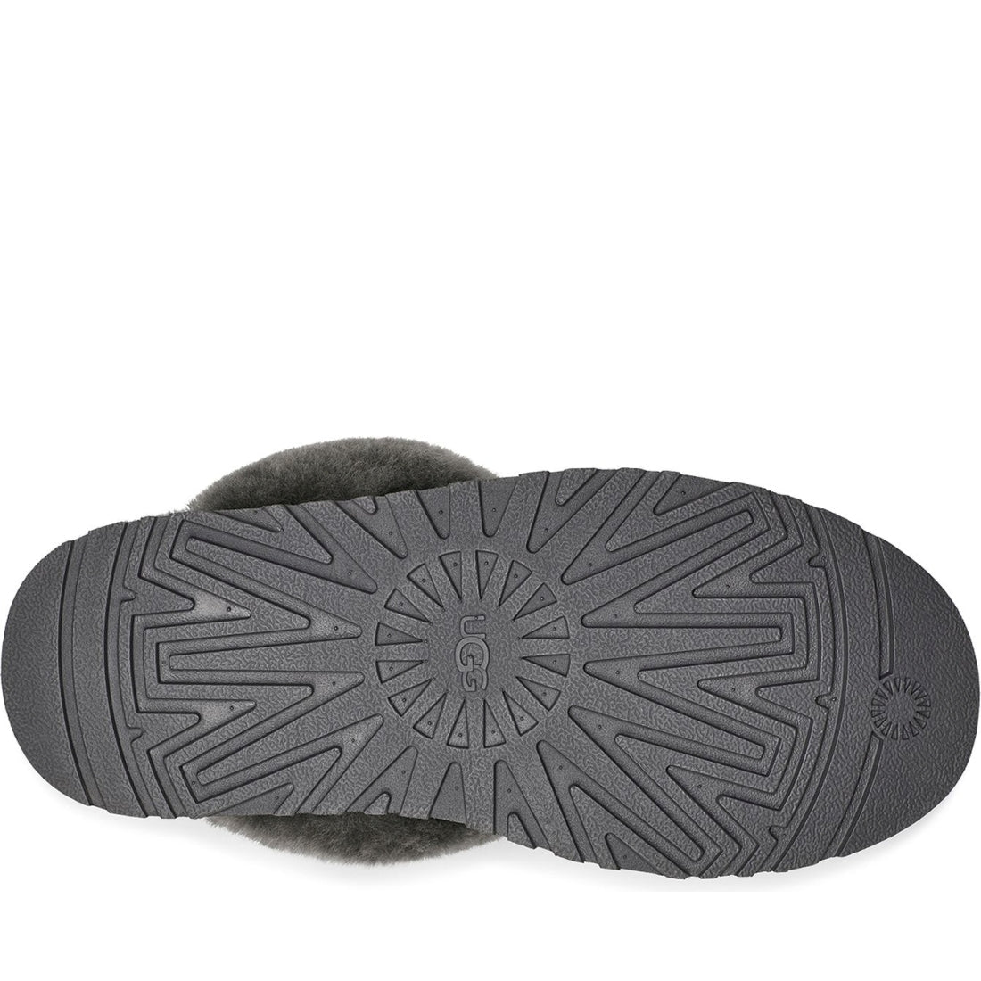 UGG womens charcoal disquette indoor slippers | Vilbury London